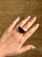 Anillo Afrodita Maxi Amatista