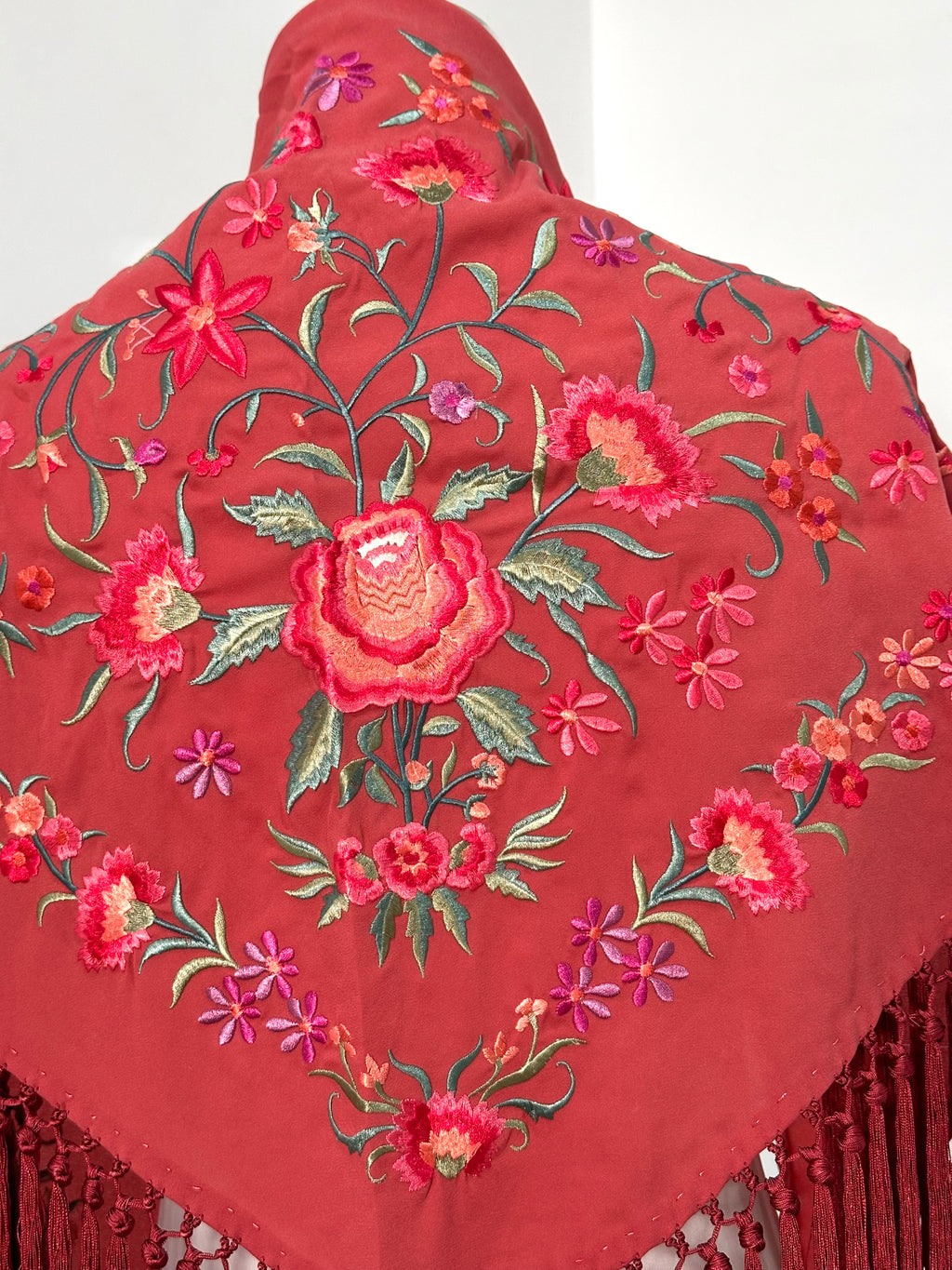 Mantoncillo Clavelines Rosa Ponche