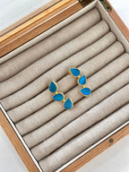 Pendientes Trío Piedra Azulon