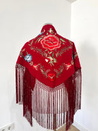 Mantoncillo Candela Burdeos