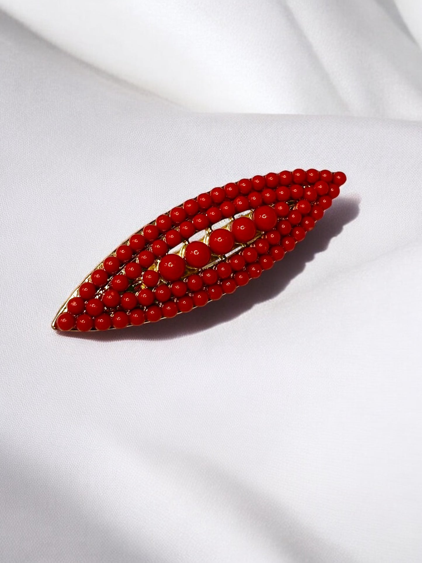 Broche Casilda Rojo