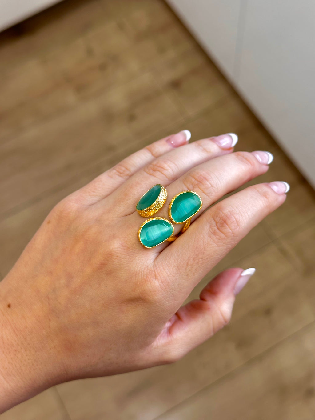 Anillo La Nuit Turquesa