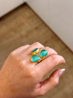 Anillo La Nuit Turquesa