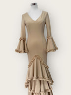 Vestido Soleá Camel