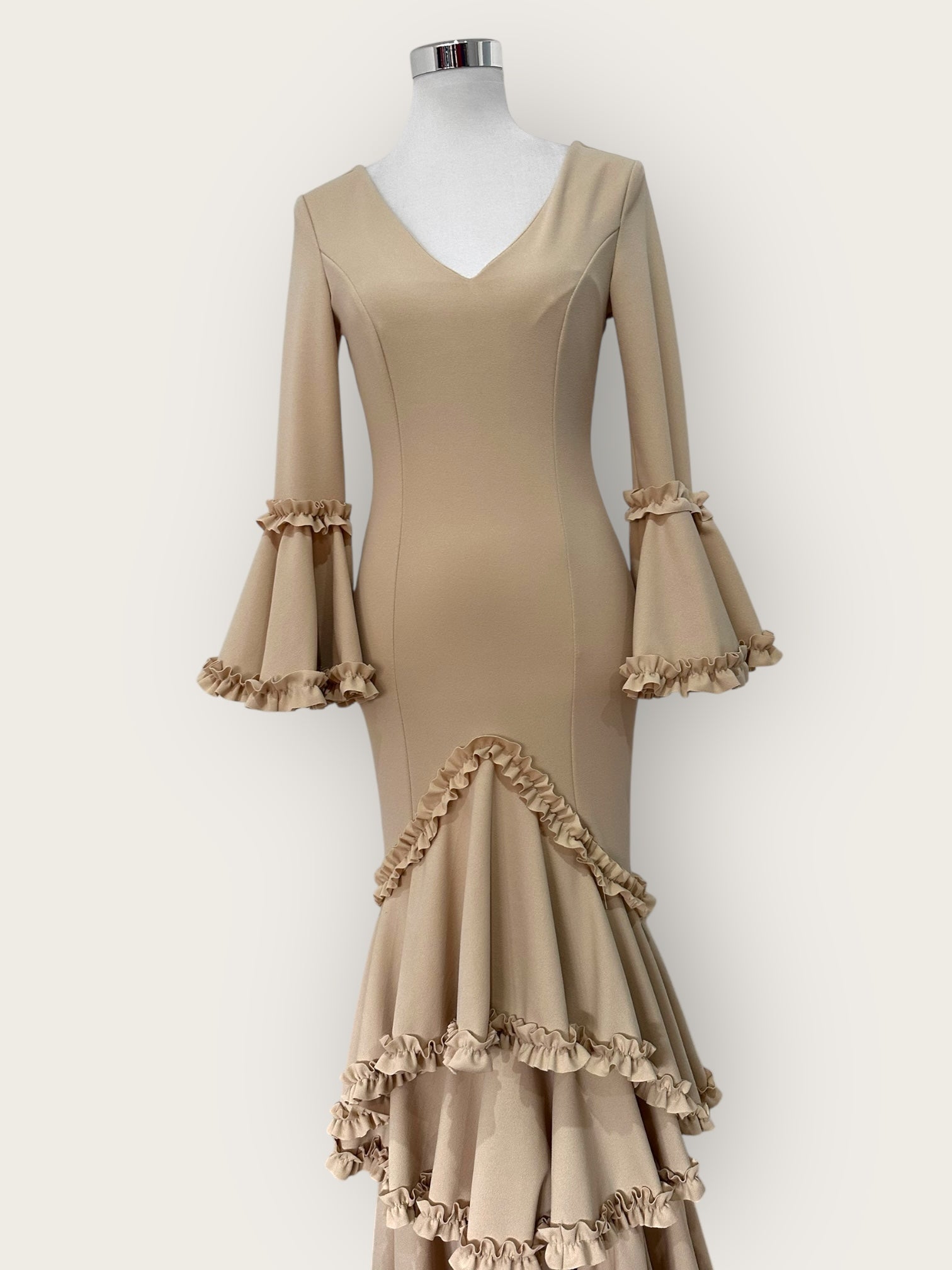 Vestido Soleá Camel