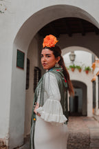 Mantoncillo Candela Verde Militar