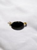 Broche Liso Negro