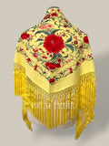 Mantoncillo Jaleo Amarillo con rojo