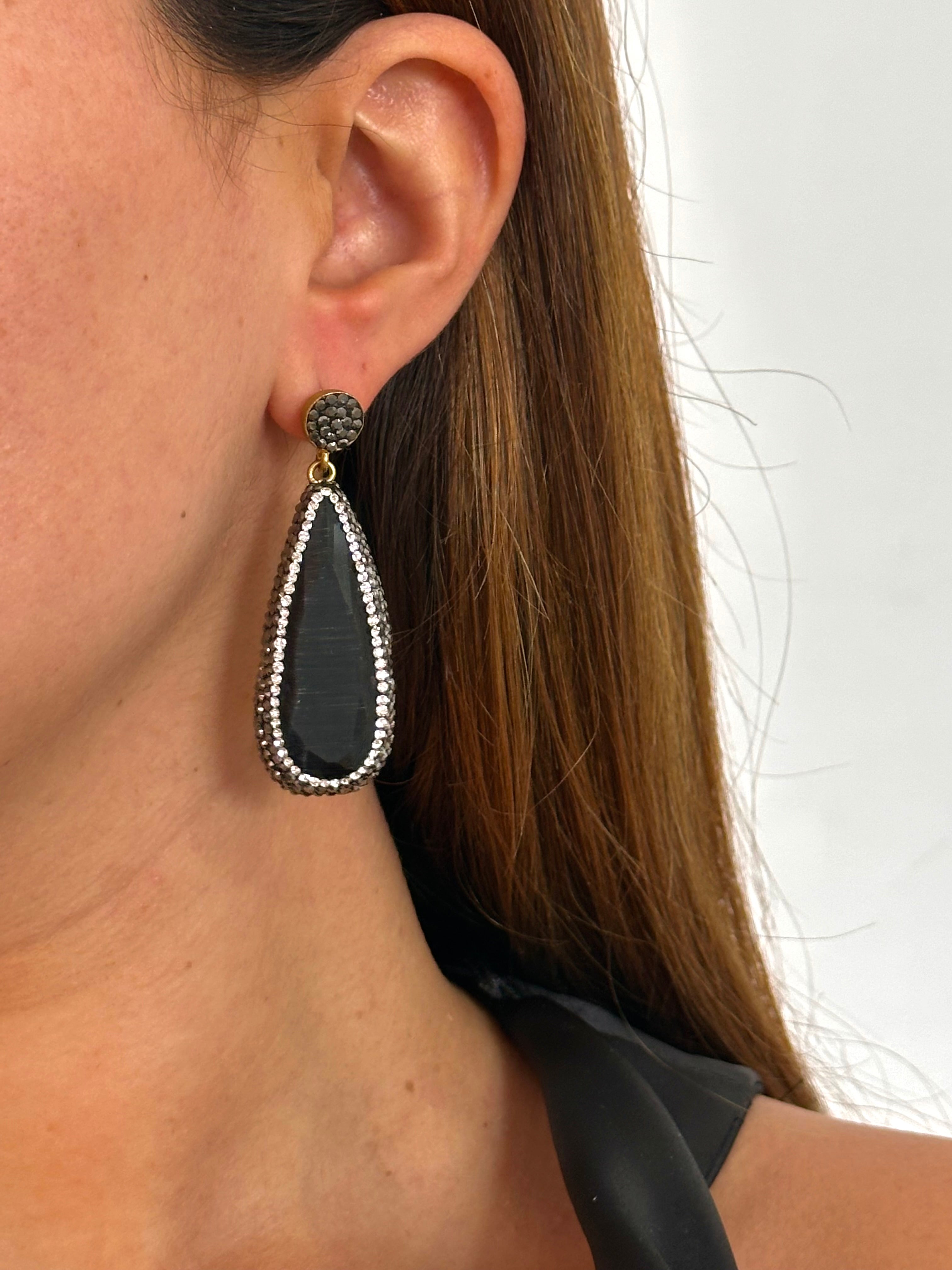 Pendientes Manhattan Lágrima