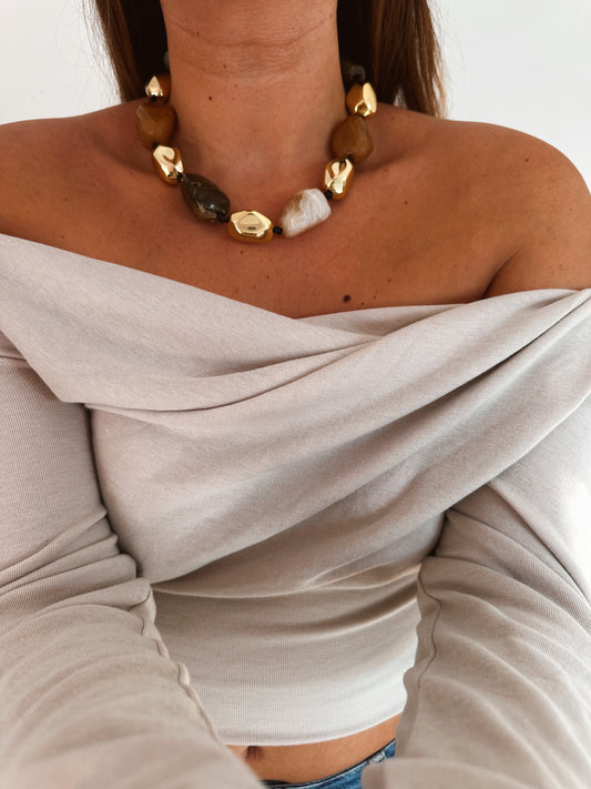 Collar Lady Brown