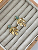 Pendientes Casares Verde Jabonoso