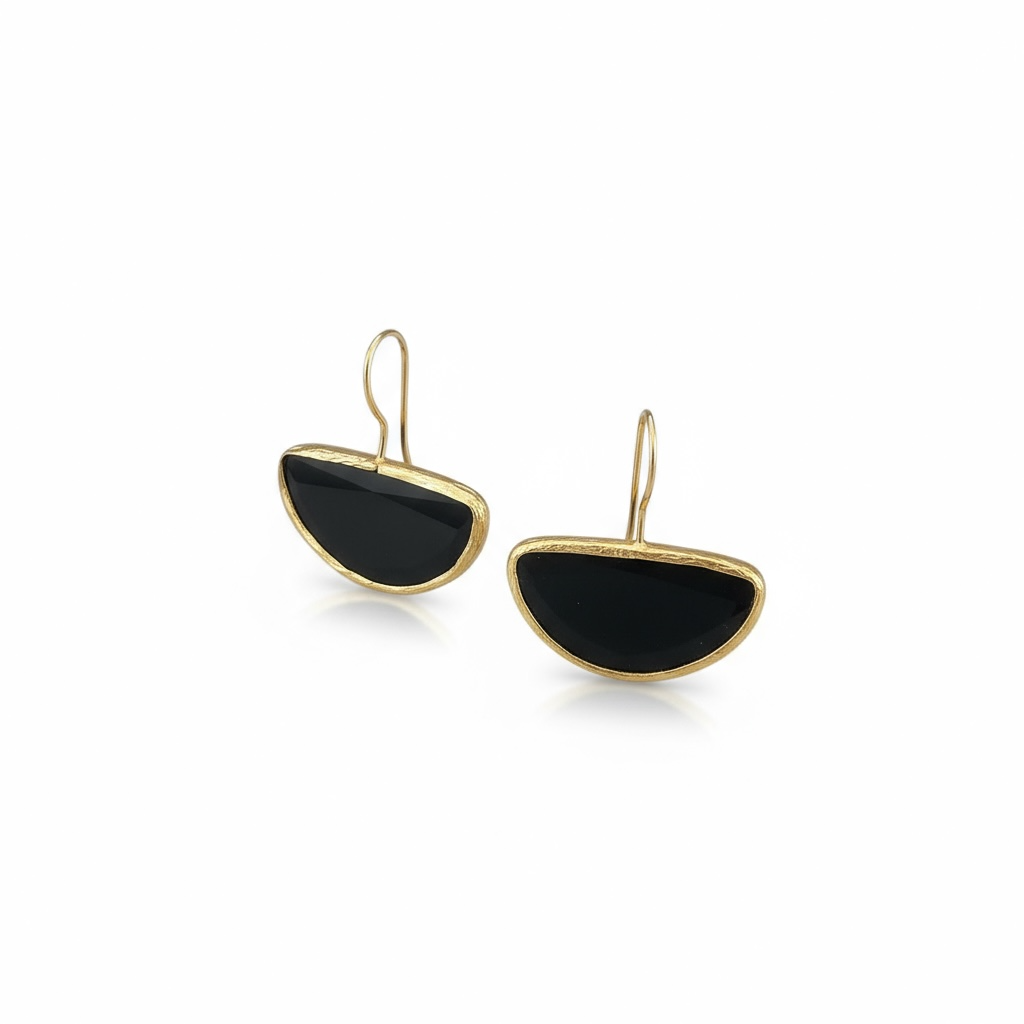 Pendientes Afrodita big negros