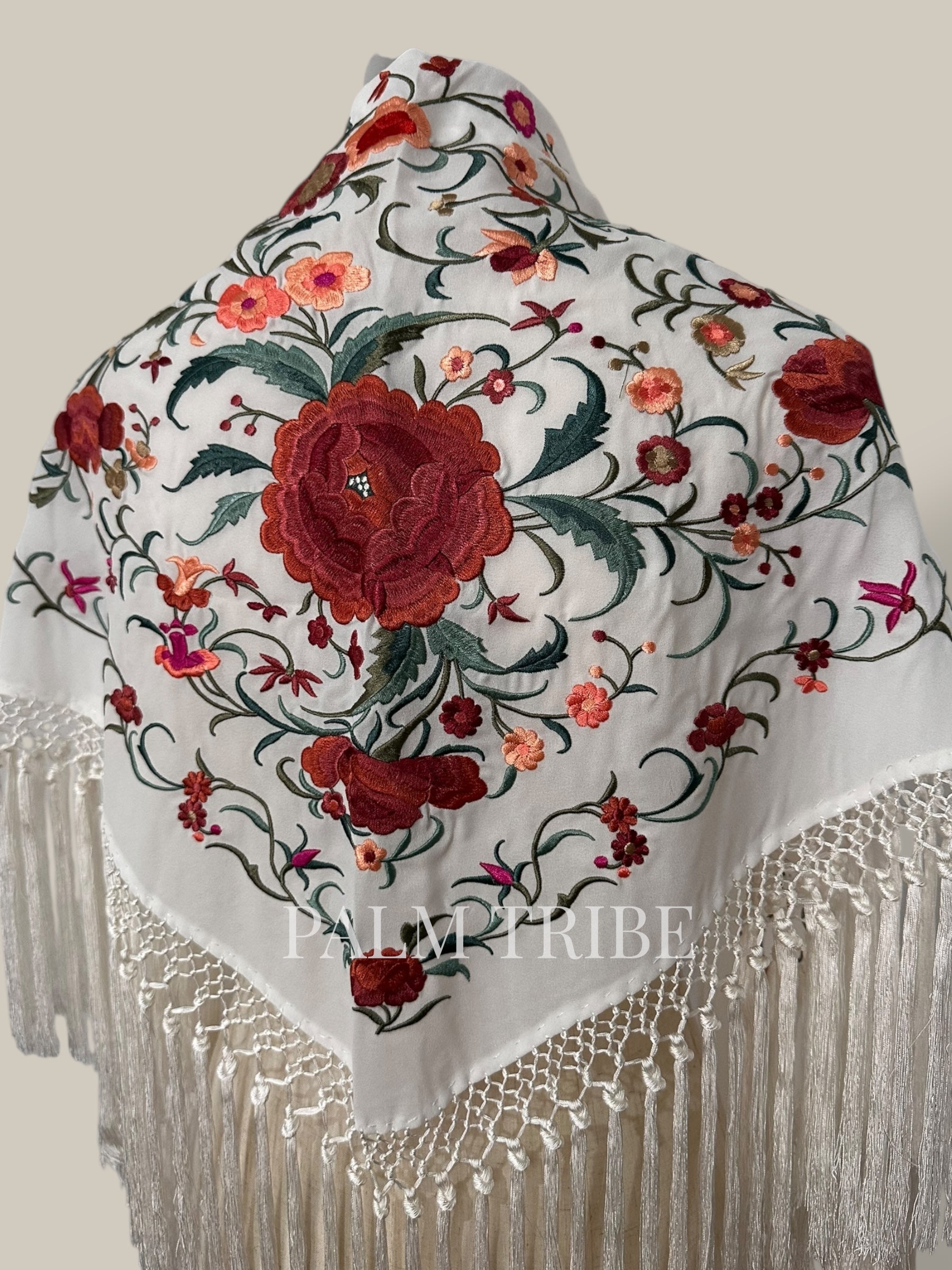 Mantoncillo Jaleo Blanco con rosados