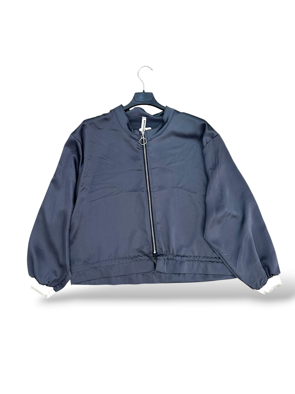 Bomber Satinada gris