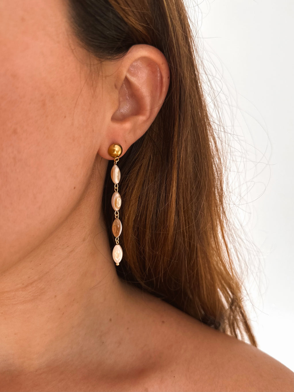 Pendientes Lágrima Camel