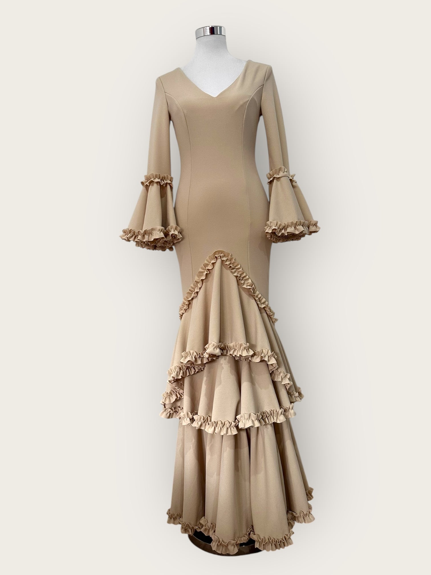 Vestido Soleá Camel