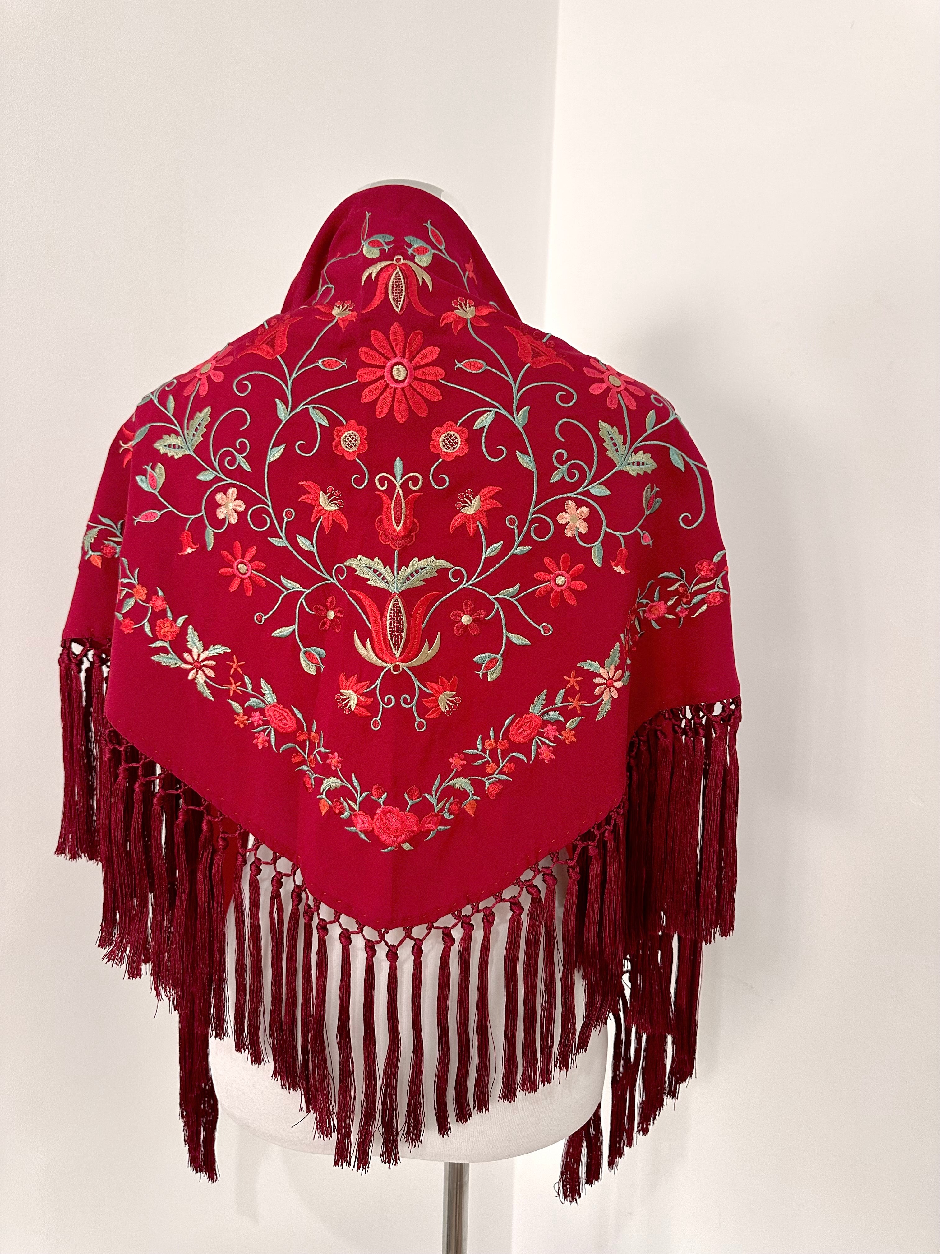 Mantoncillo Soleá Burdeos