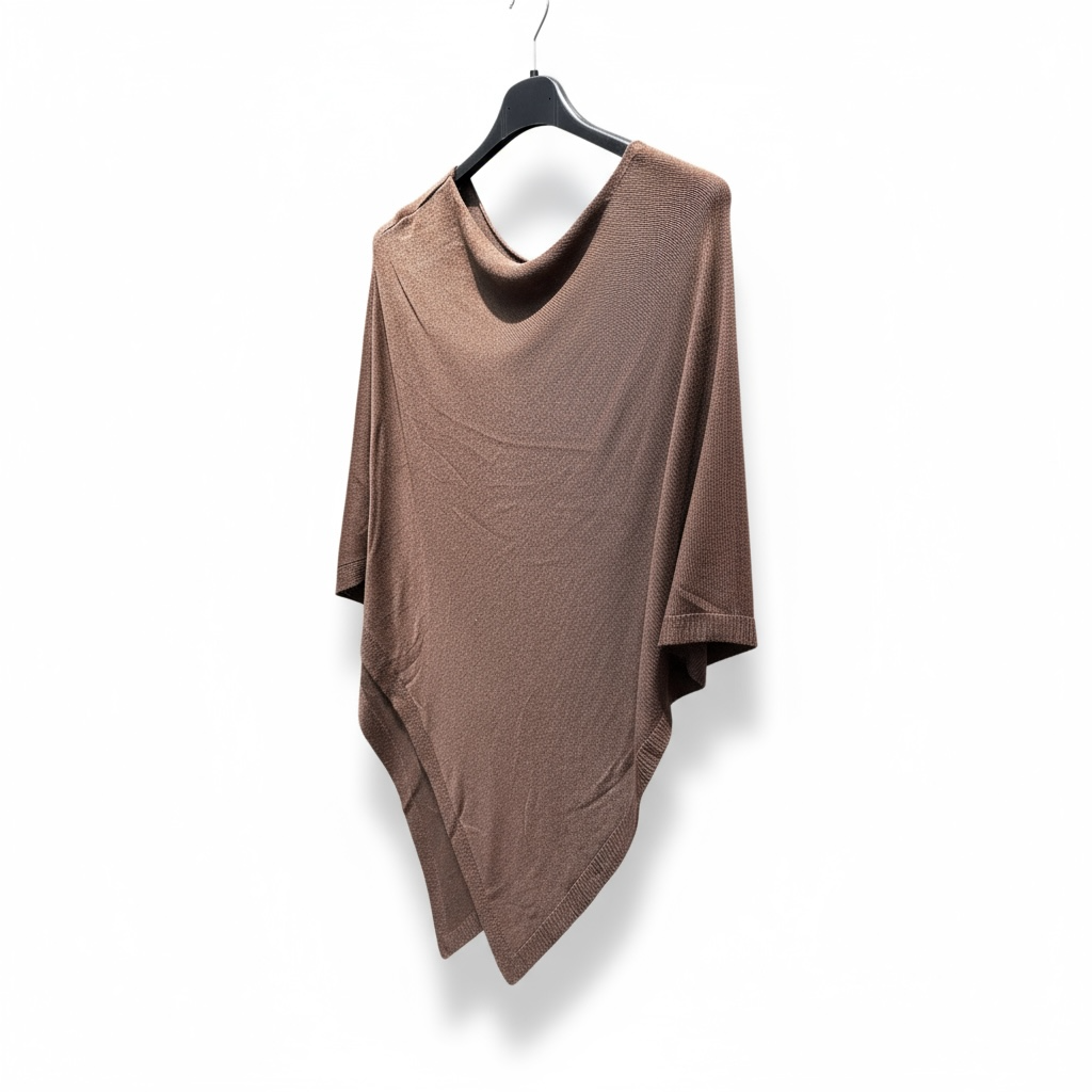 Poncho marrón