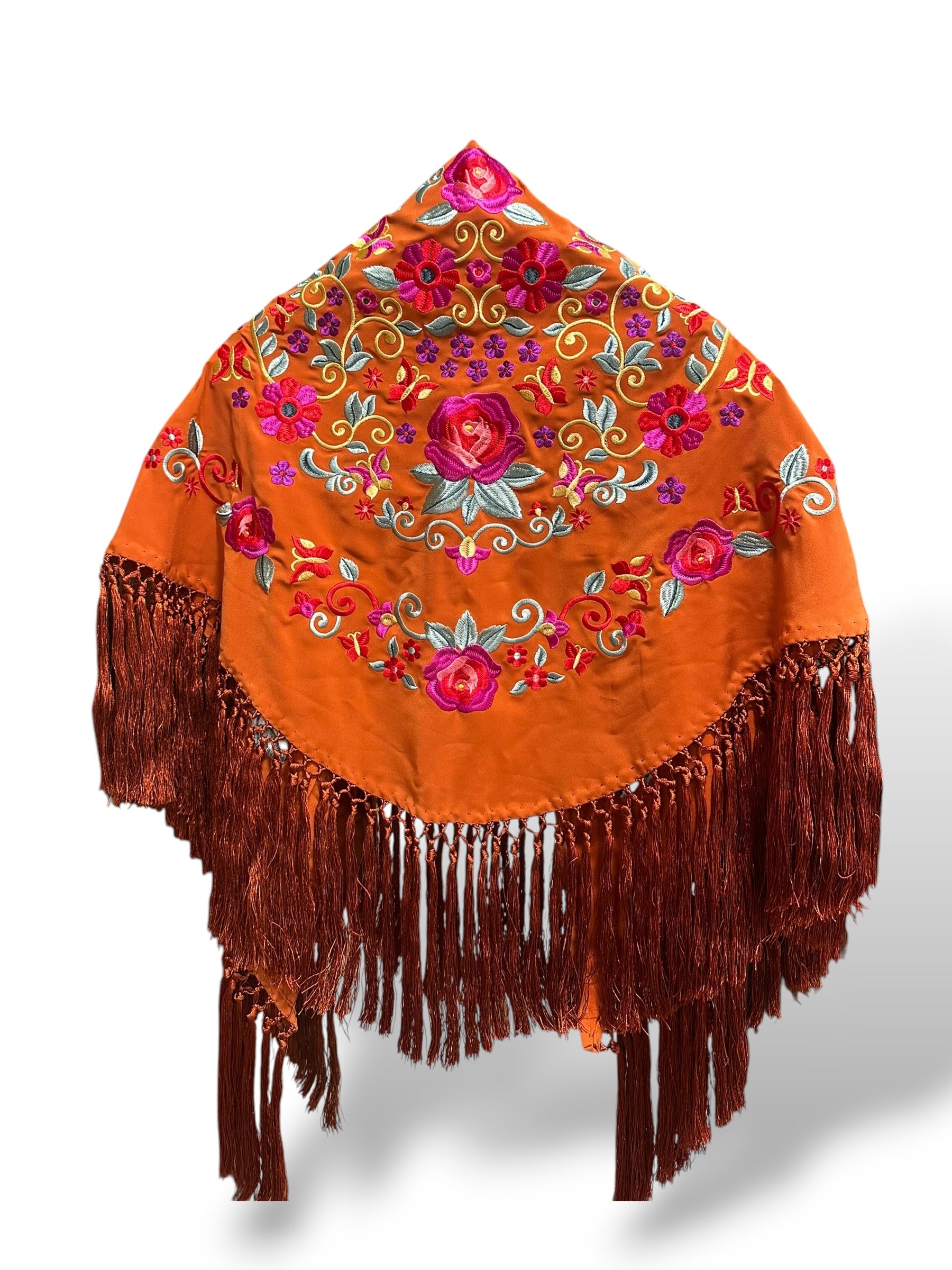 Mantoncillo fantasía teja