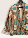Chaqueta Terciopelo Ligera Flora