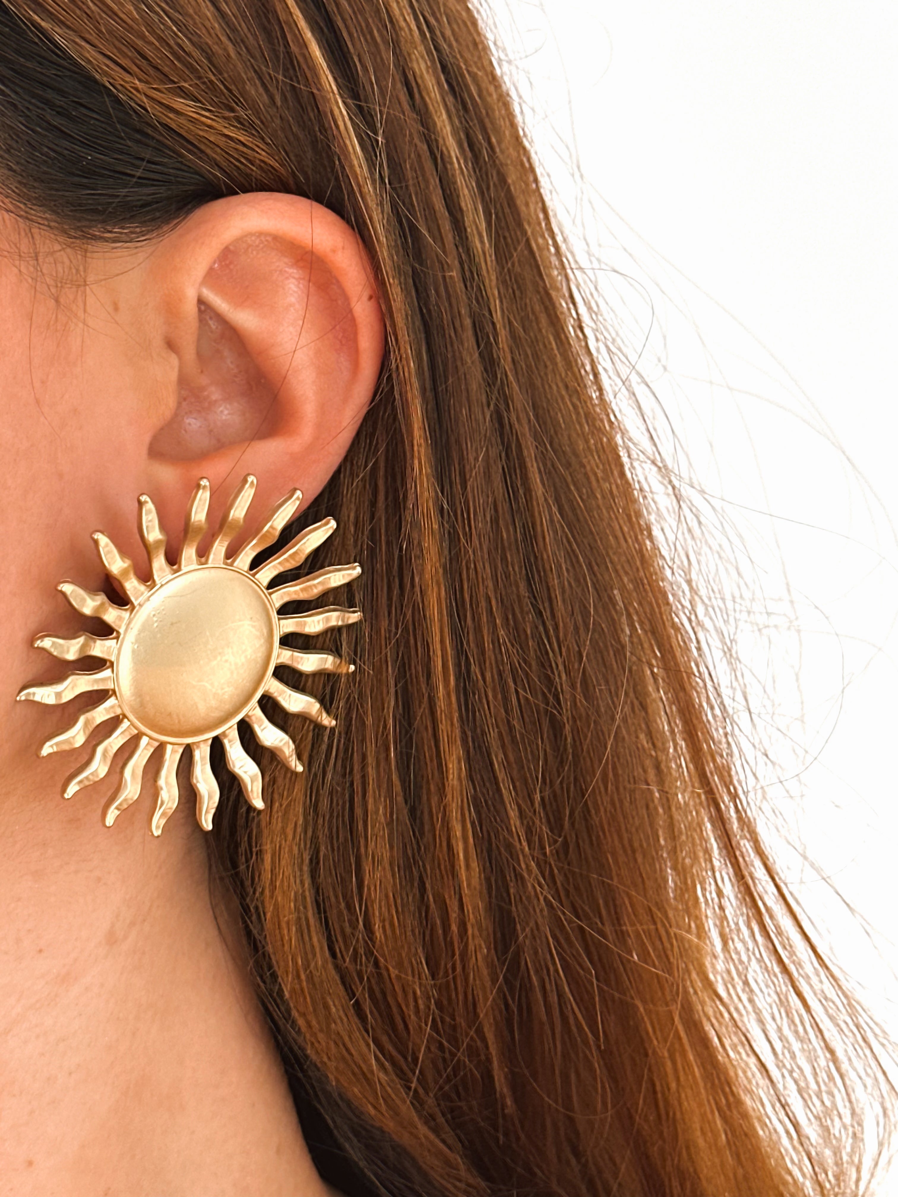 Pendientes Soleil Oro