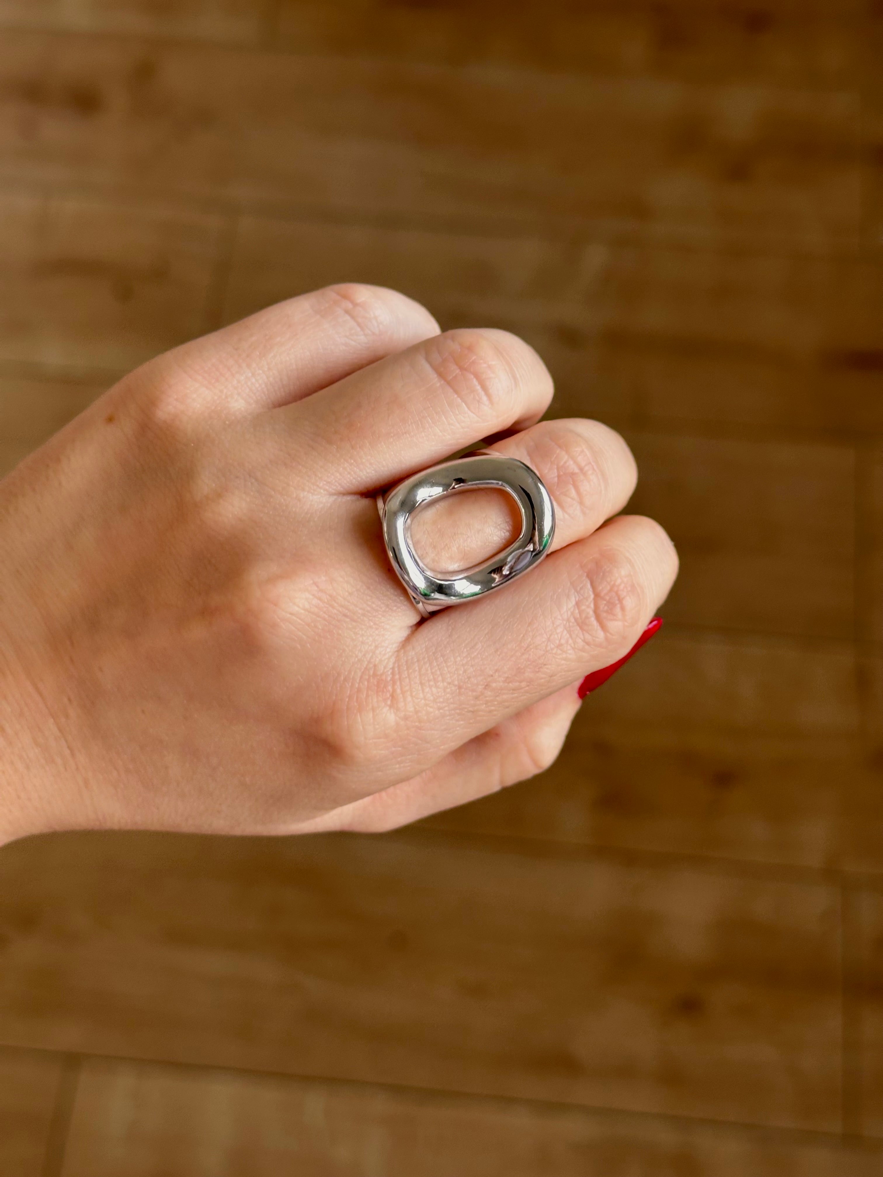 Anillo Circle Small Silver