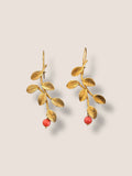 Pendientes Jara Coral
