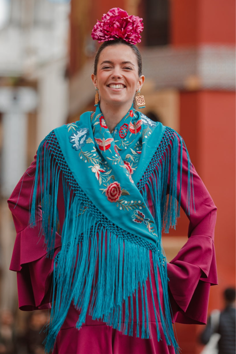 Mantoncillo Candela Turquesa