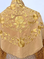 Mantoncillo Fantasía Albero bordado al tono