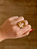 Anillo Circle Small Gold