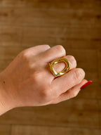 Anillo Circle Small Gold