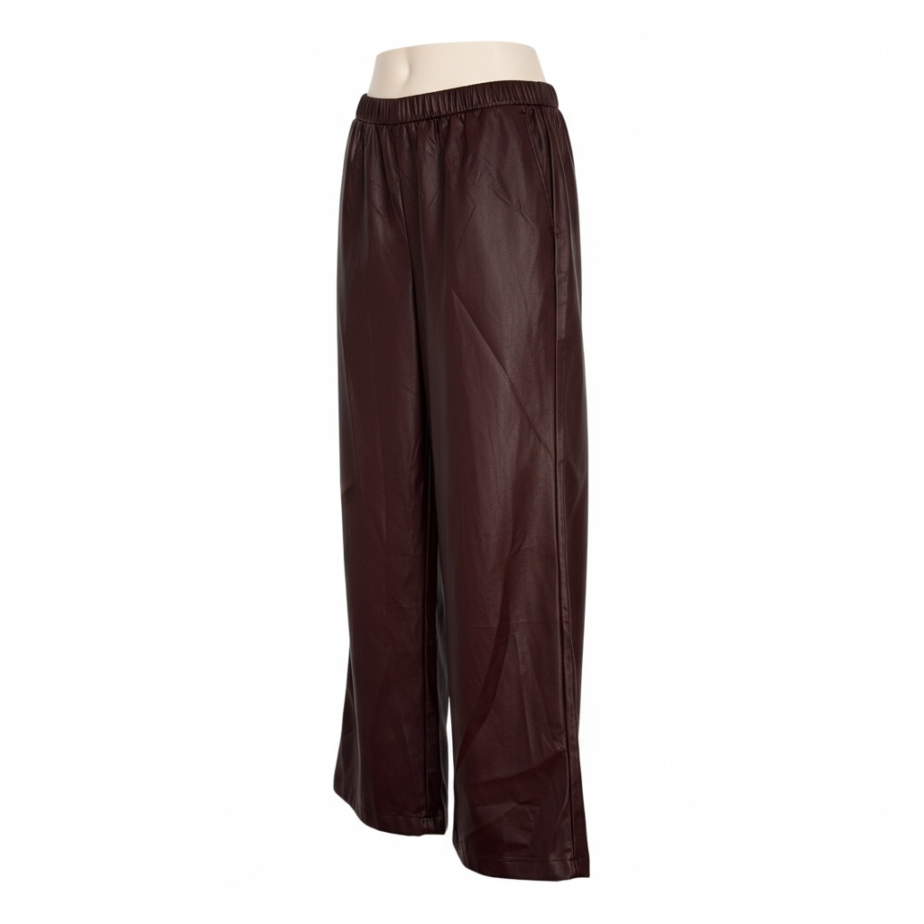 Pantalón polipiel ajustable