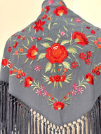 Mantoncillo Clavelines Azul Grisáceo