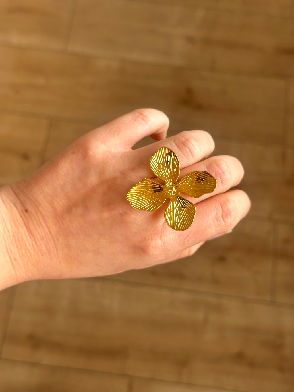 Anillo Flor Maxi