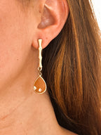 Pendientes Bali Teja