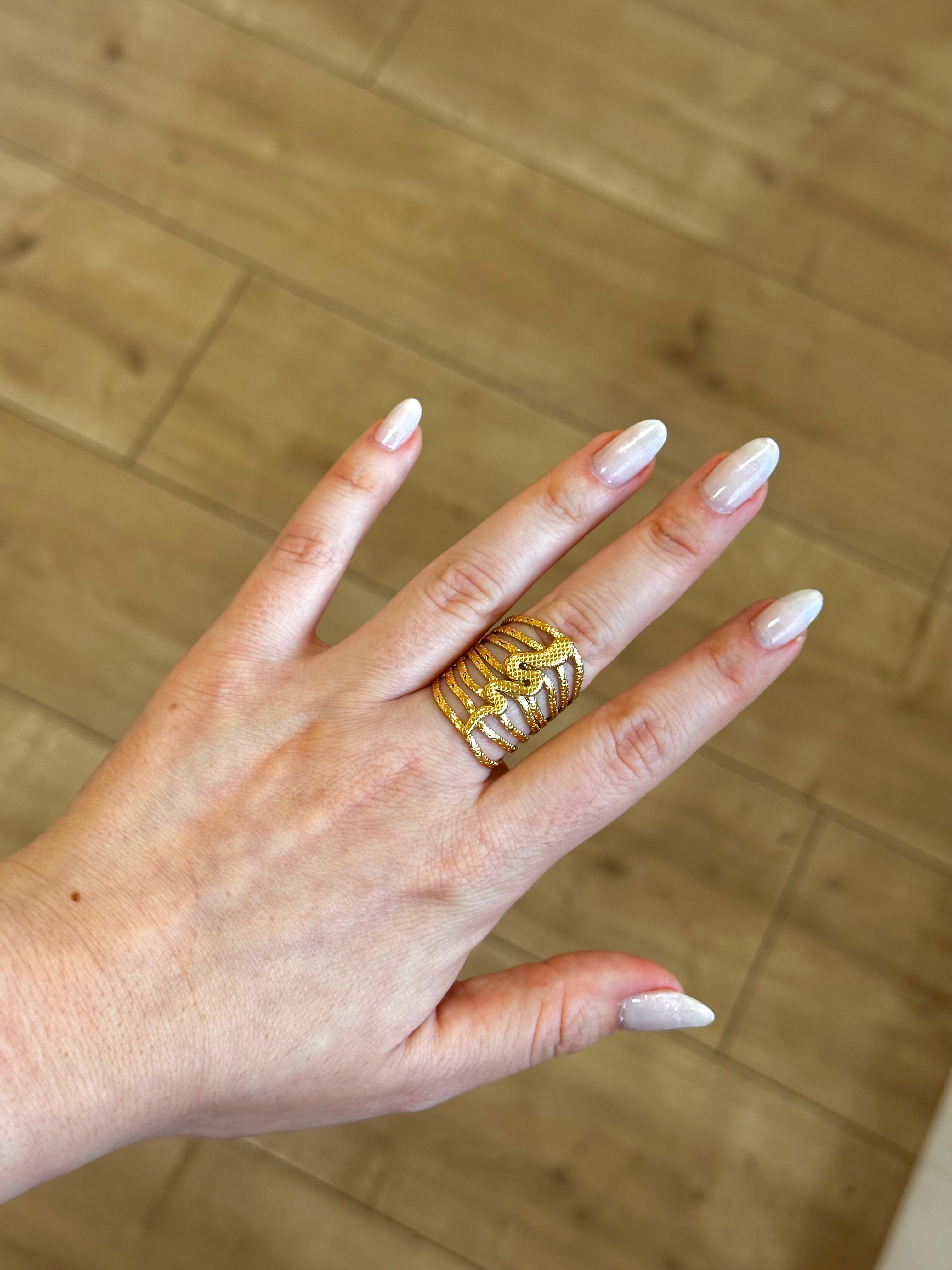 Anillo Maxi Serpiente