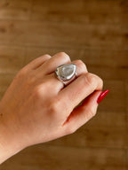 Anillo Lágrima Silver