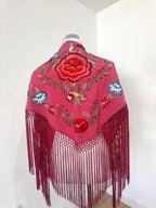 Mantoncillo Candela Rosa Crepe