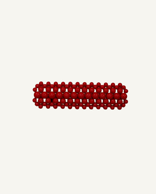 Broche Cayetana Burdeos