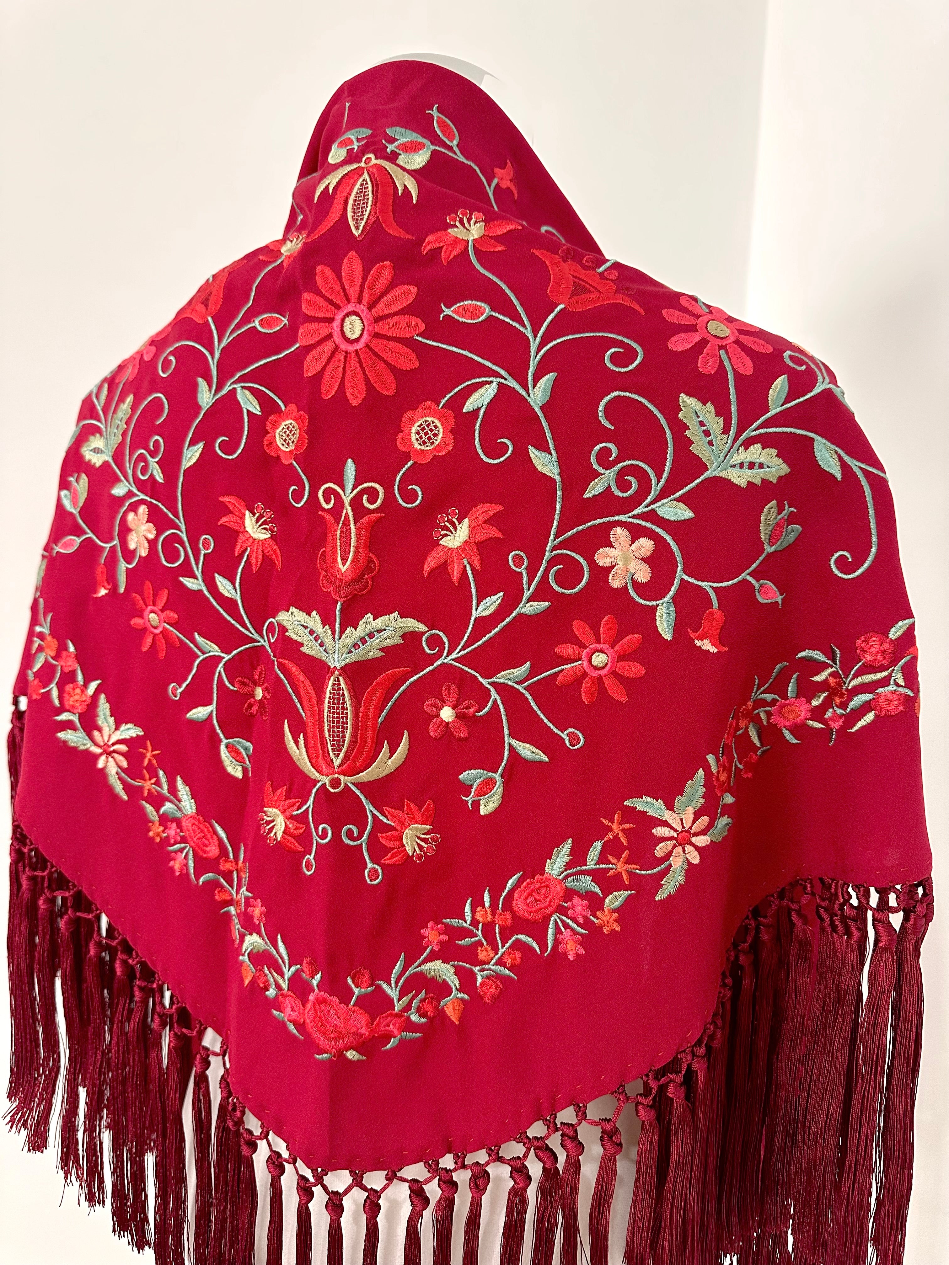 Mantoncillo Soleá Burdeos