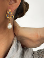 Pendientes Laurel Royal Blue