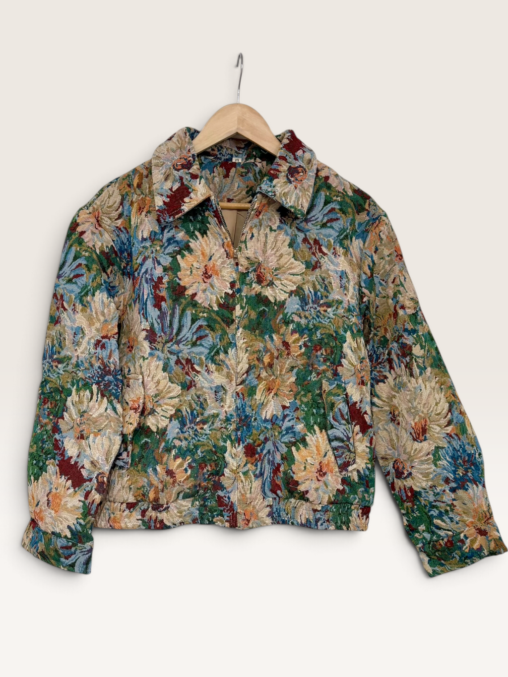 Chaqueta bomber floral