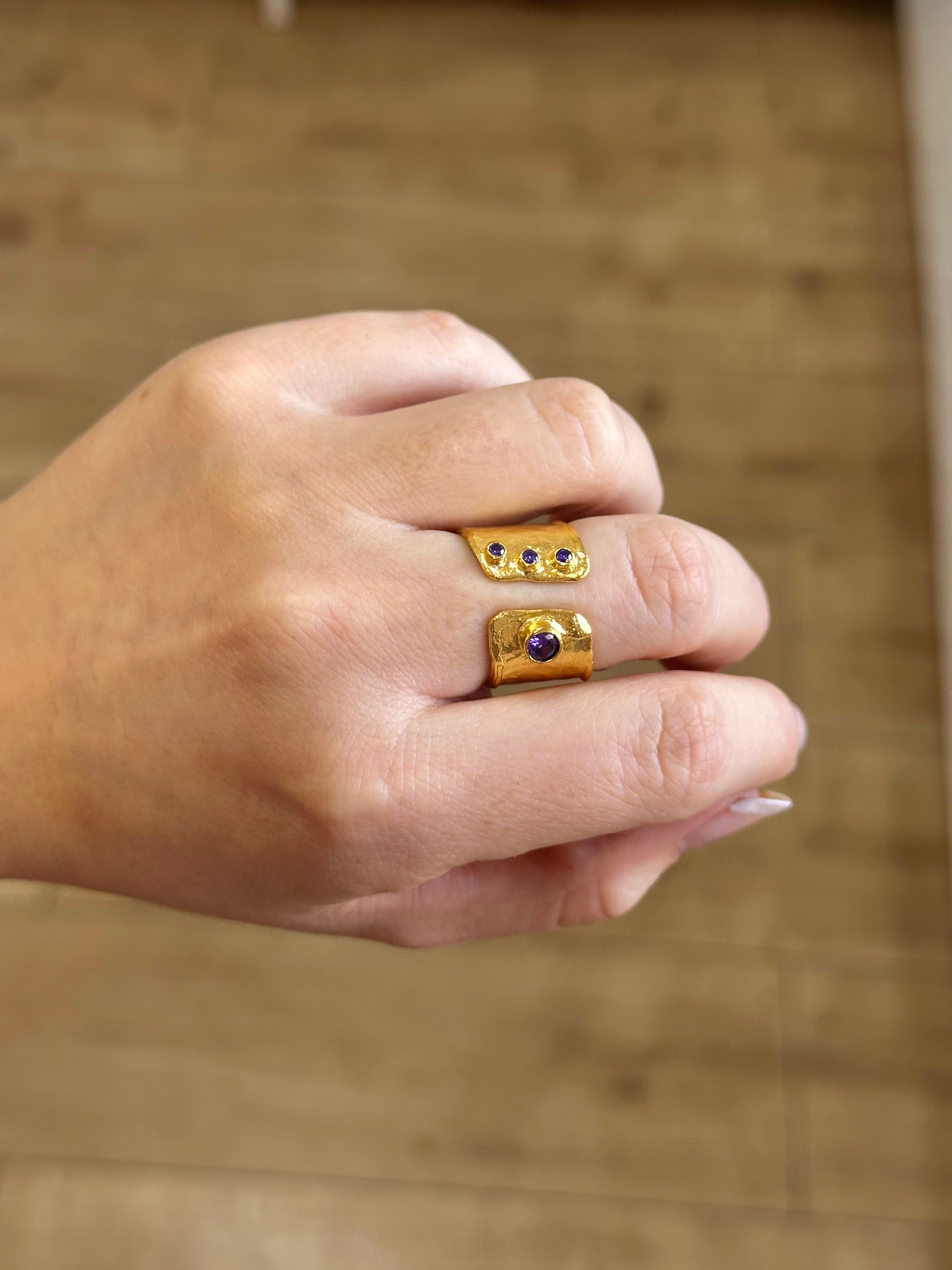 Anillo Martini Morado