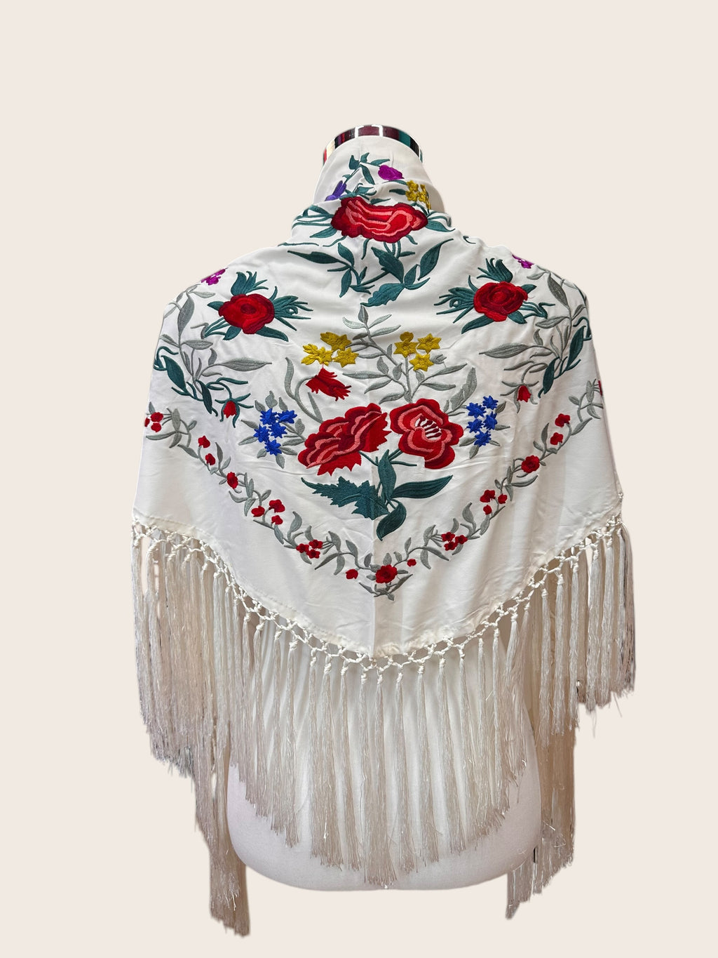 Mantoncillo Amapola blanco