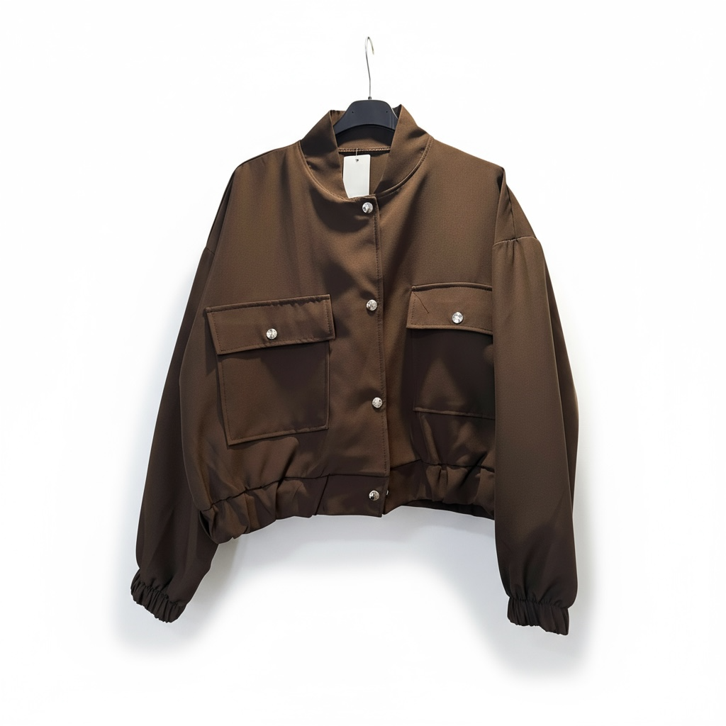 Bomber Marrón Oversize
