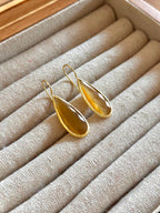 Pendientes lagrima big tierra