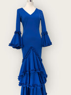 Vestido Soleá Azul Eléctrico