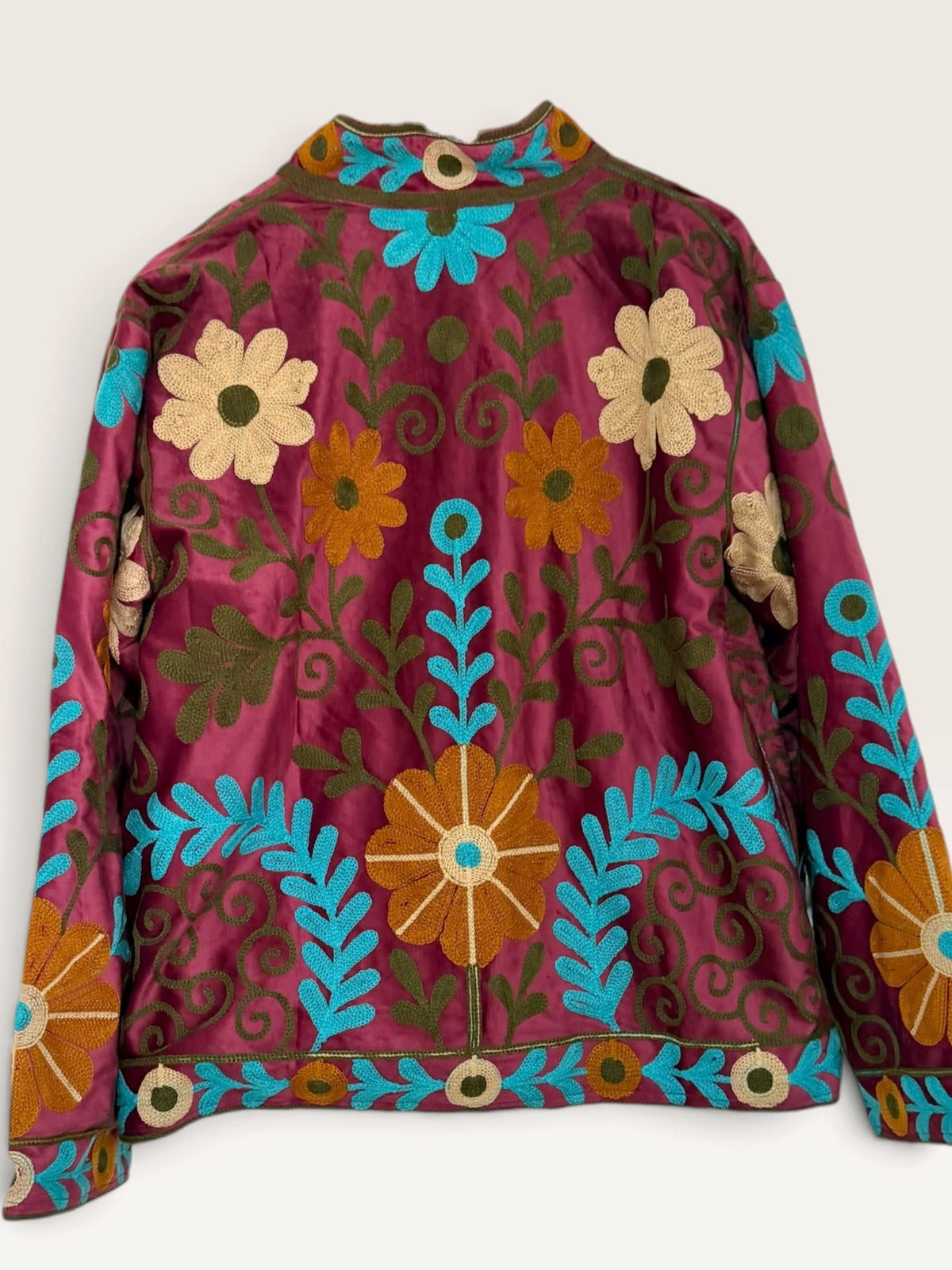 Chaqueta Terciopelo Ligera Flora