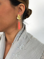 Pendientes Matilda Coral