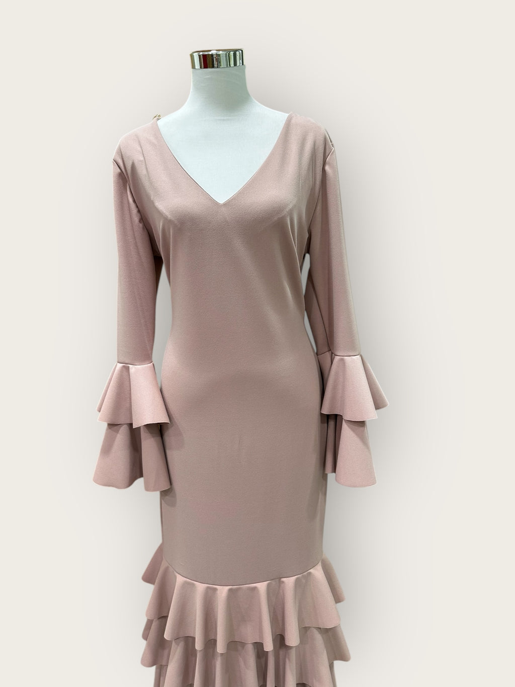 Vestido Sevilla Rosa Palo